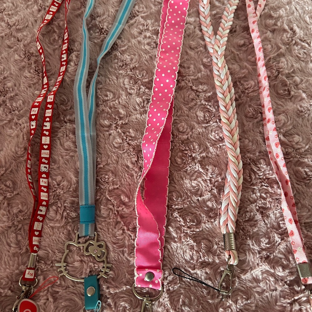 Hello Kitty/Cute Lanyard Lot